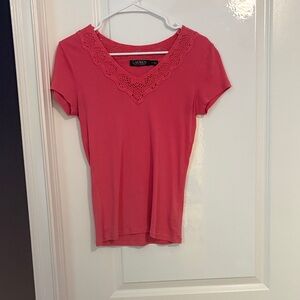 Women's Pink Ralph Lauren top